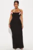 Cornelia Bow Maxi Dress - Black sold by Fashion Nova