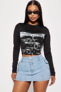 Melanie Mock Neck Bodysuit - Taupe sold by Fashion Nova