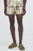 Capen Watercolor Swim Trunks - Multi Color sold by Fashion Nova