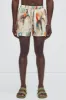 Capen Watercolor Swim Trunks - Multi Color sold by Fashion Nova