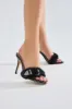 Sutton Buckle Mules - Black sold by Fashion Nova