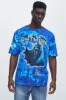 Batman The Dark Knight Comic Short Sleeve Tee - Blue sold by Fashion Nova