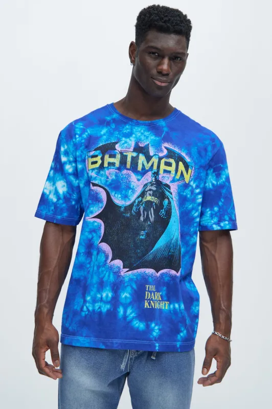 Batman The Dark Knight Comic Short Sleeve Tee - Blue sold by Fashion Nova