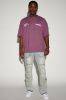Humble Oversized Short Sleeve Tee - Purple sold by Fashion Nova