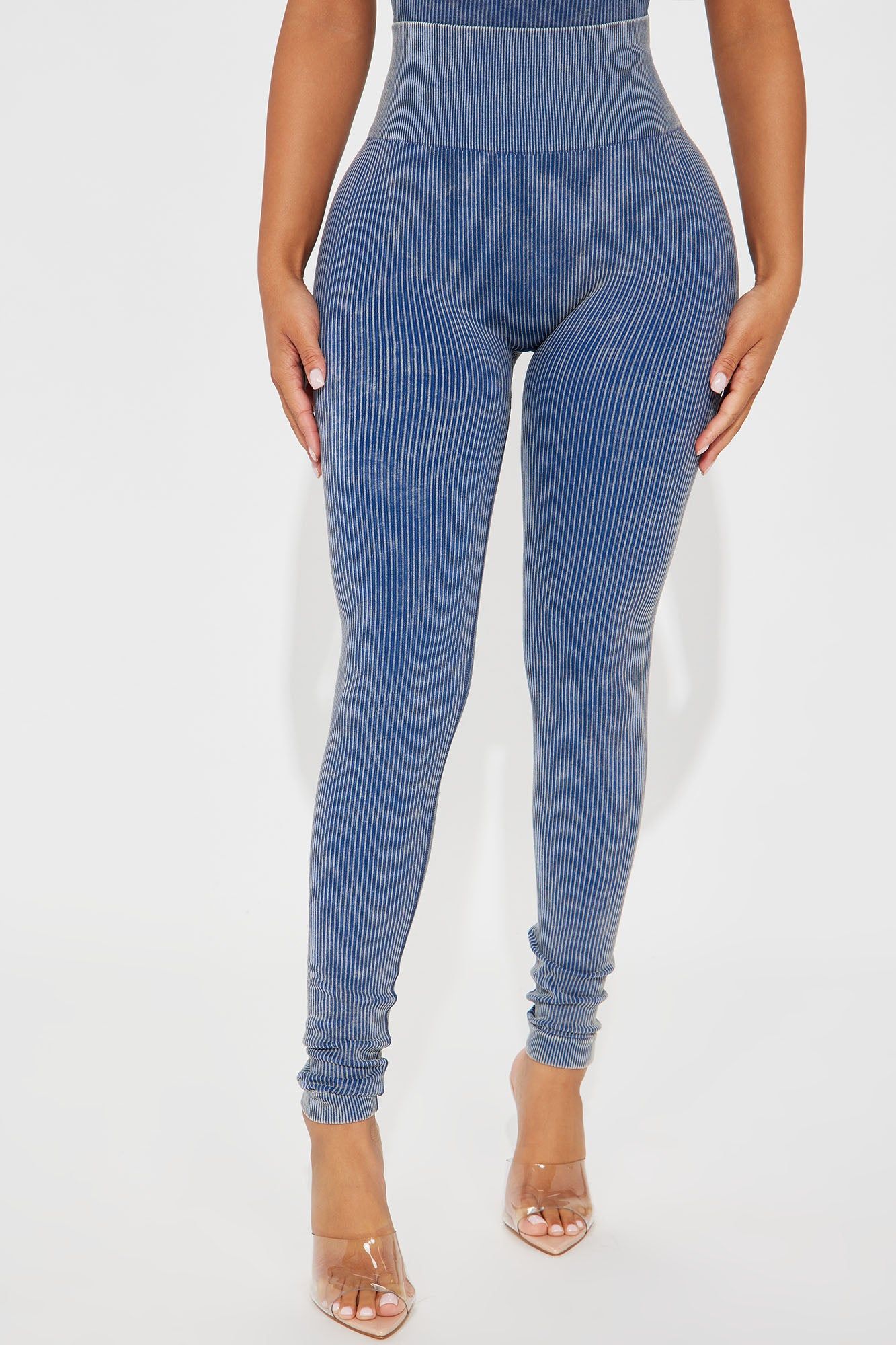 Stress Free Legging - Navy sold by Fashion Nova product image thumbnail 2