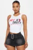Hot And Tasty Tank Top - White sold by Fashion Nova