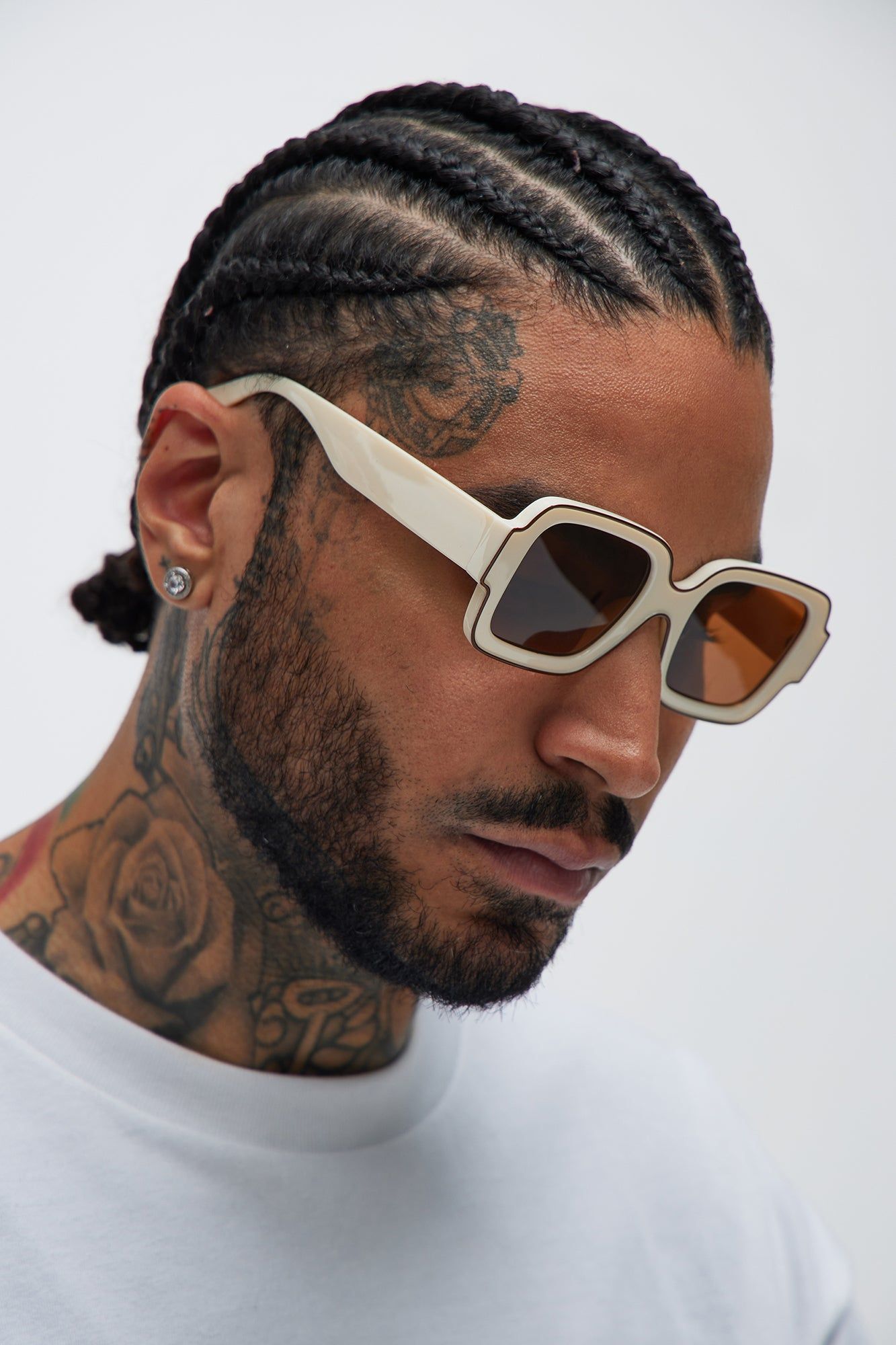 Don't Bother Me Sunglasses - Brown sold by Fashion Nova