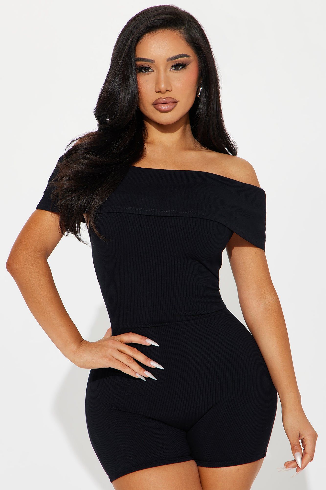 Sienna Snatched Romper - Black sold by Fashion Nova product image thumbnail 2