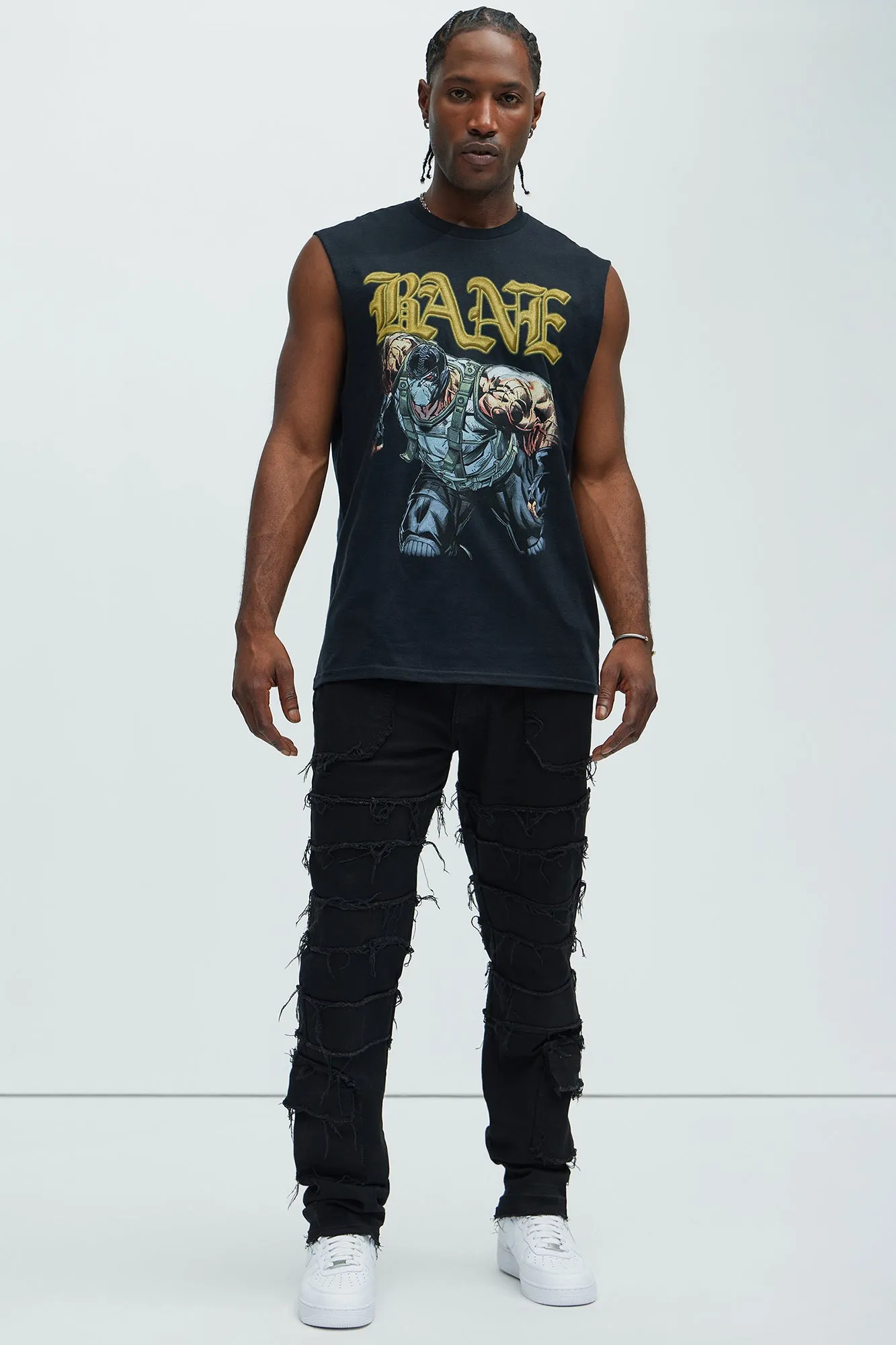 Big Bane Sleeveless Tee - Black sold by Fashion Nova product image thumbnail 3