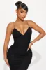 Chrysalis Butterfly Mesh Maxi Dress - Black sold by Fashion Nova