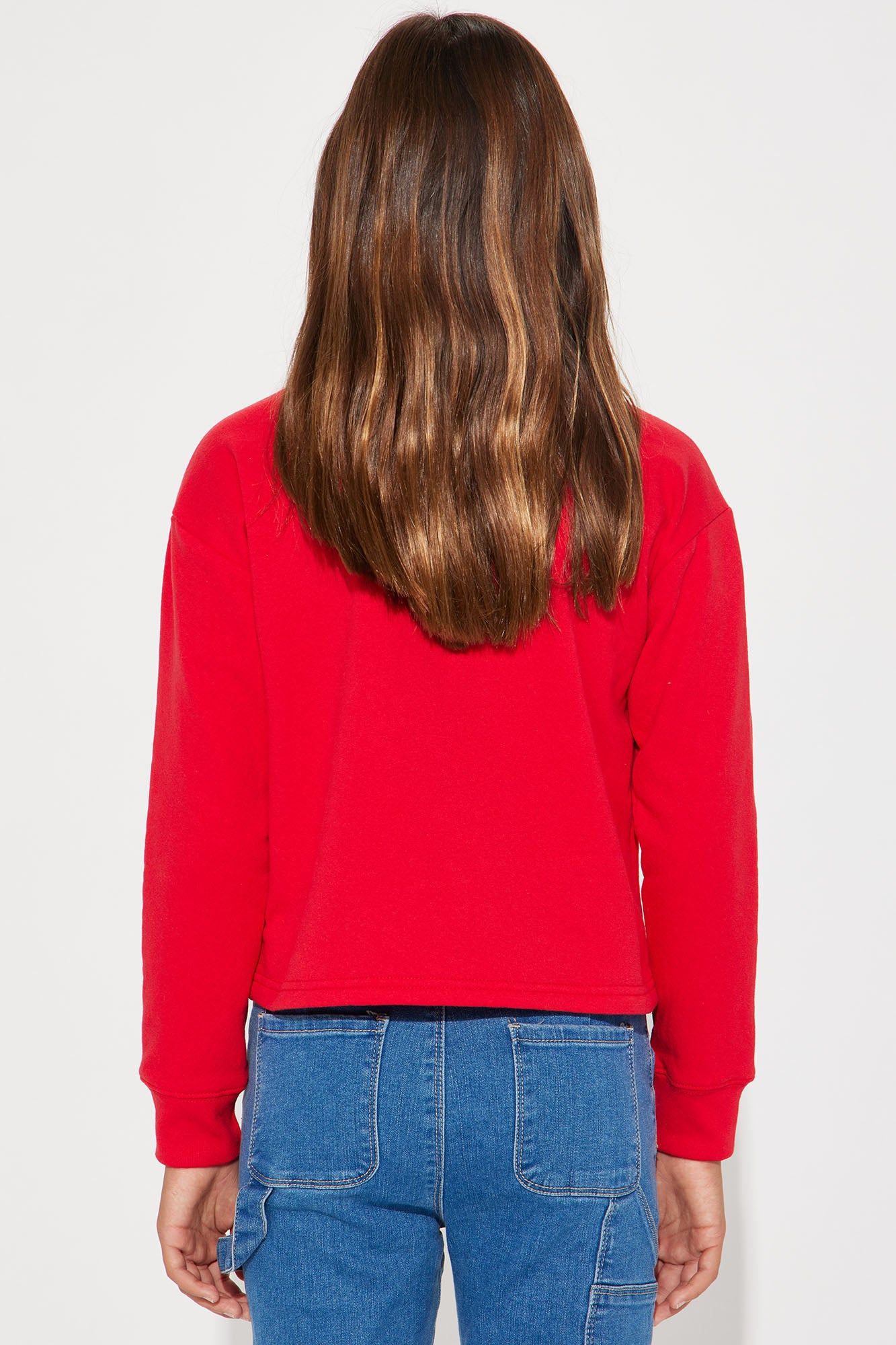 Mini Disney 100 Sweatshirt - Red sold by Fashion Nova product image thumbnail 5