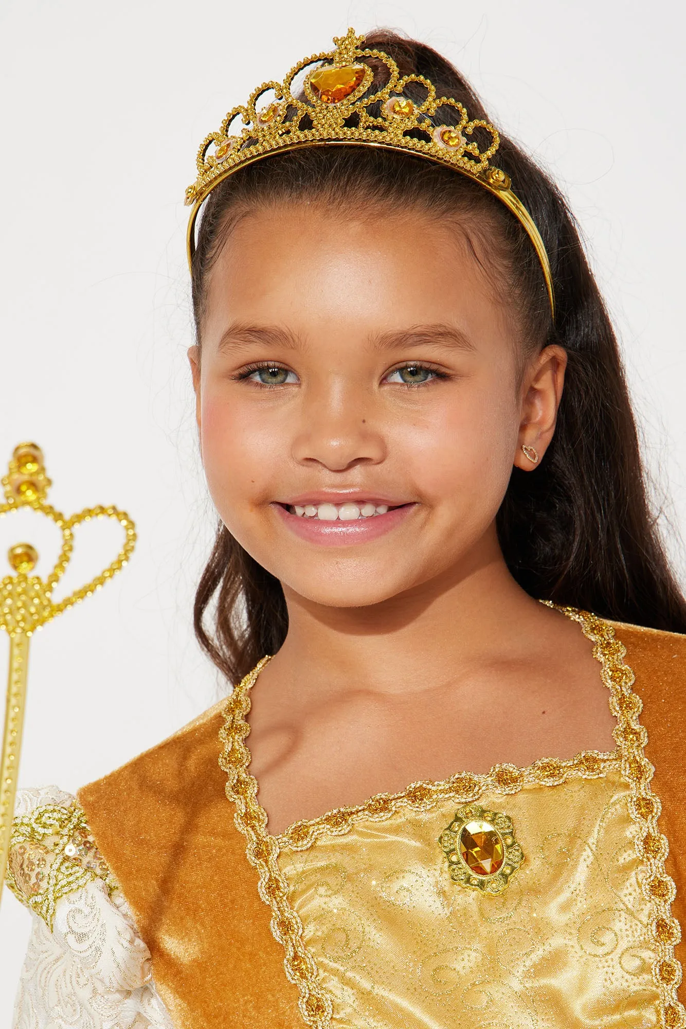 Mini Majestic Golden Princess Costume - Gold sold by Fashion Nova product image thumbnail 3