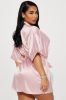 Getting Ready For You Satin Robe - Pink sold by Fashion Nova