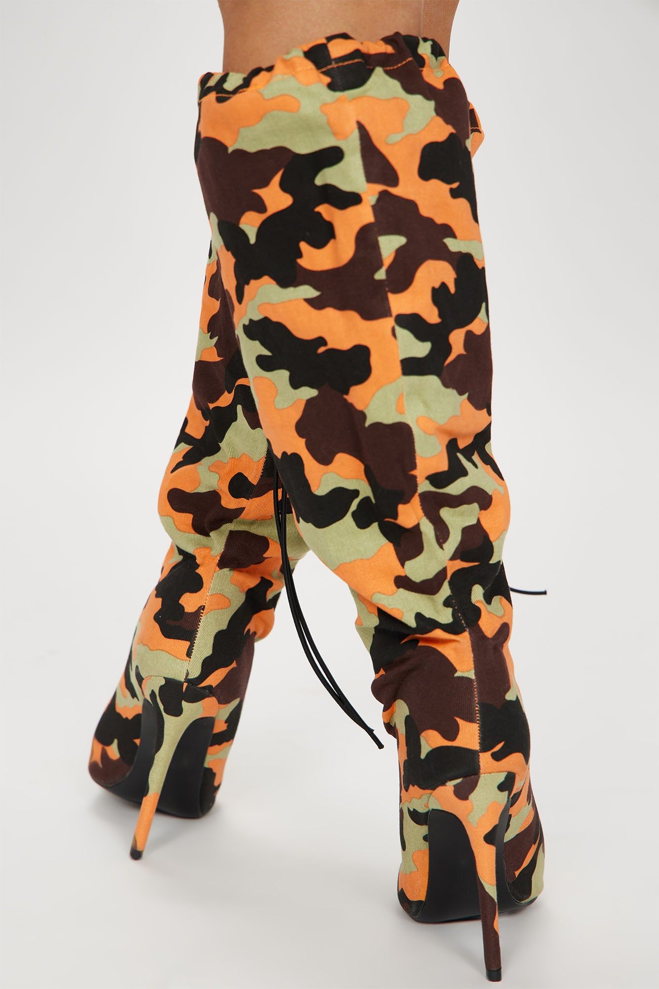 Boot Camp Knee High Boots - Yellow/combo sold by Fashion Nova product image thumbnail 4