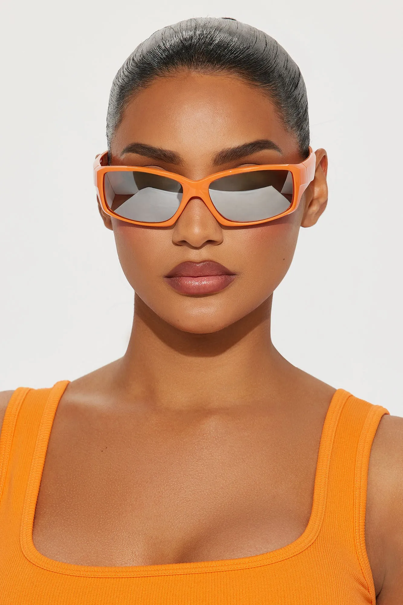 Clementine Cutie Sunglasses - Orange sold by Fashion Nova product image thumbnail 2