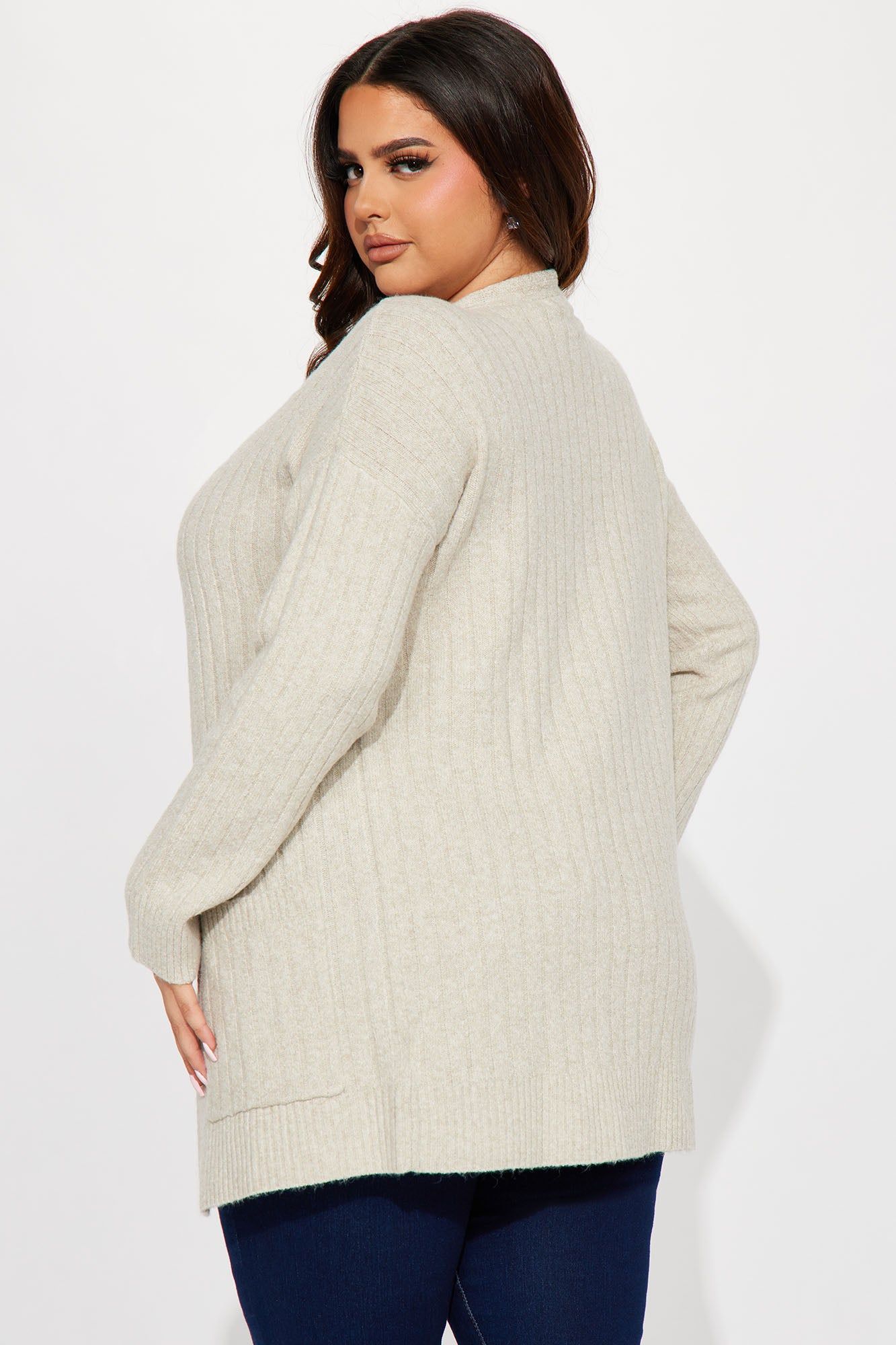 Panorama Cardigan - Oatmeal sold by Fashion Nova product image thumbnail 3