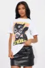 Alter Ego Catwoman Graphic Tee - White sold by Fashion Nova