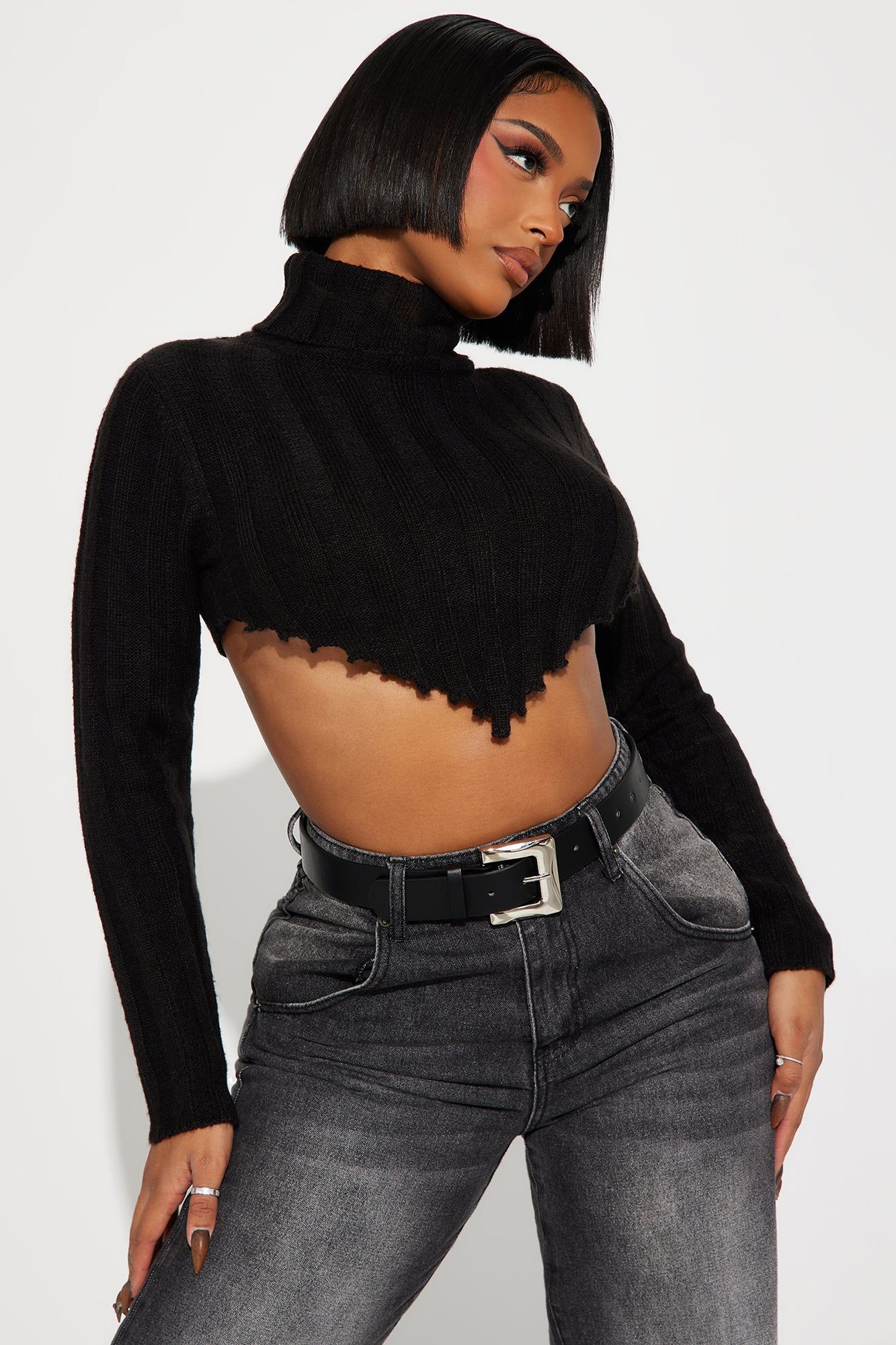 Try Harder Belt - Black sold by Fashion Nova product image thumbnail 2