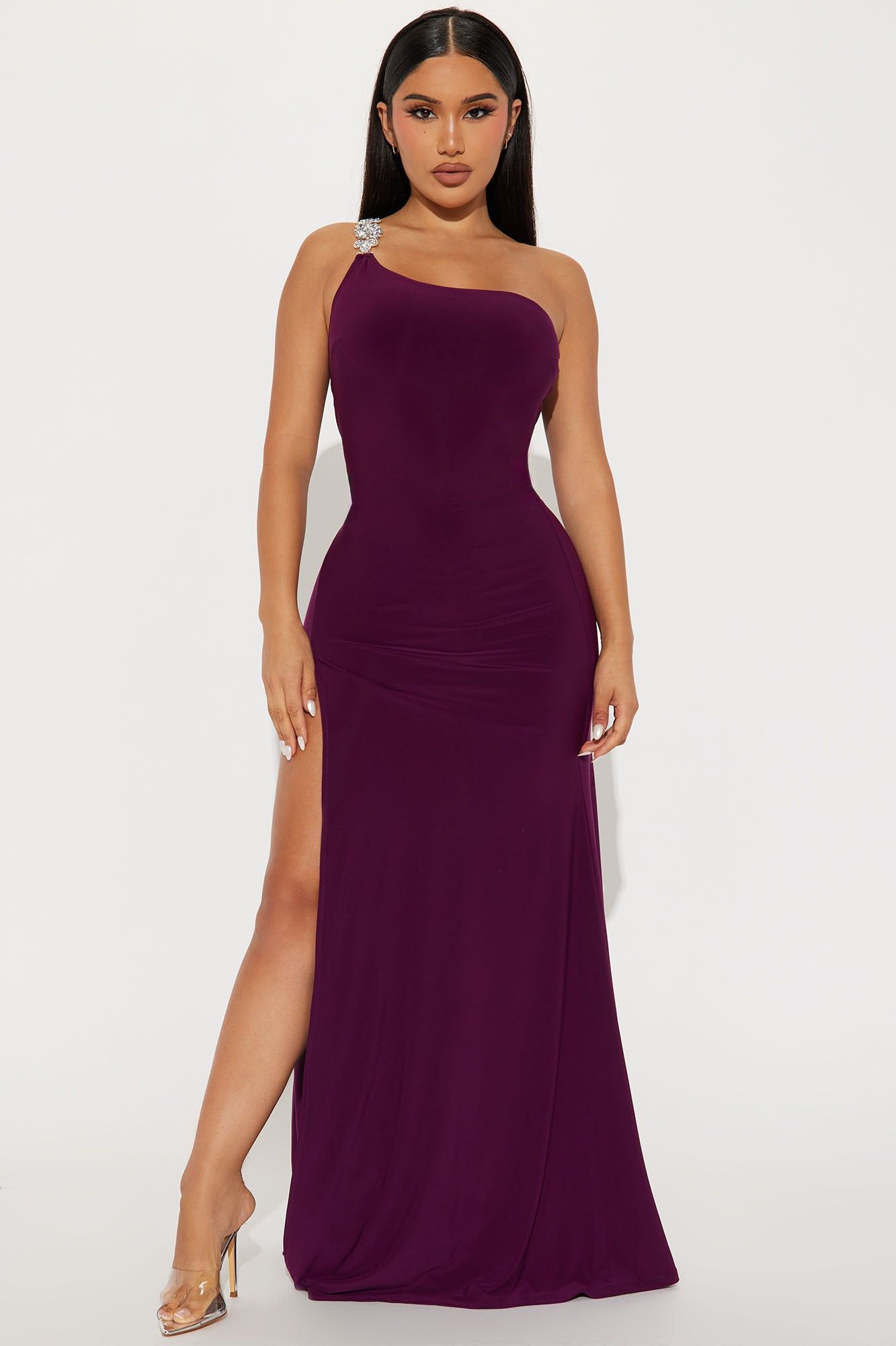 Tessa Maxi Dress - Plum sold by Fashion Nova