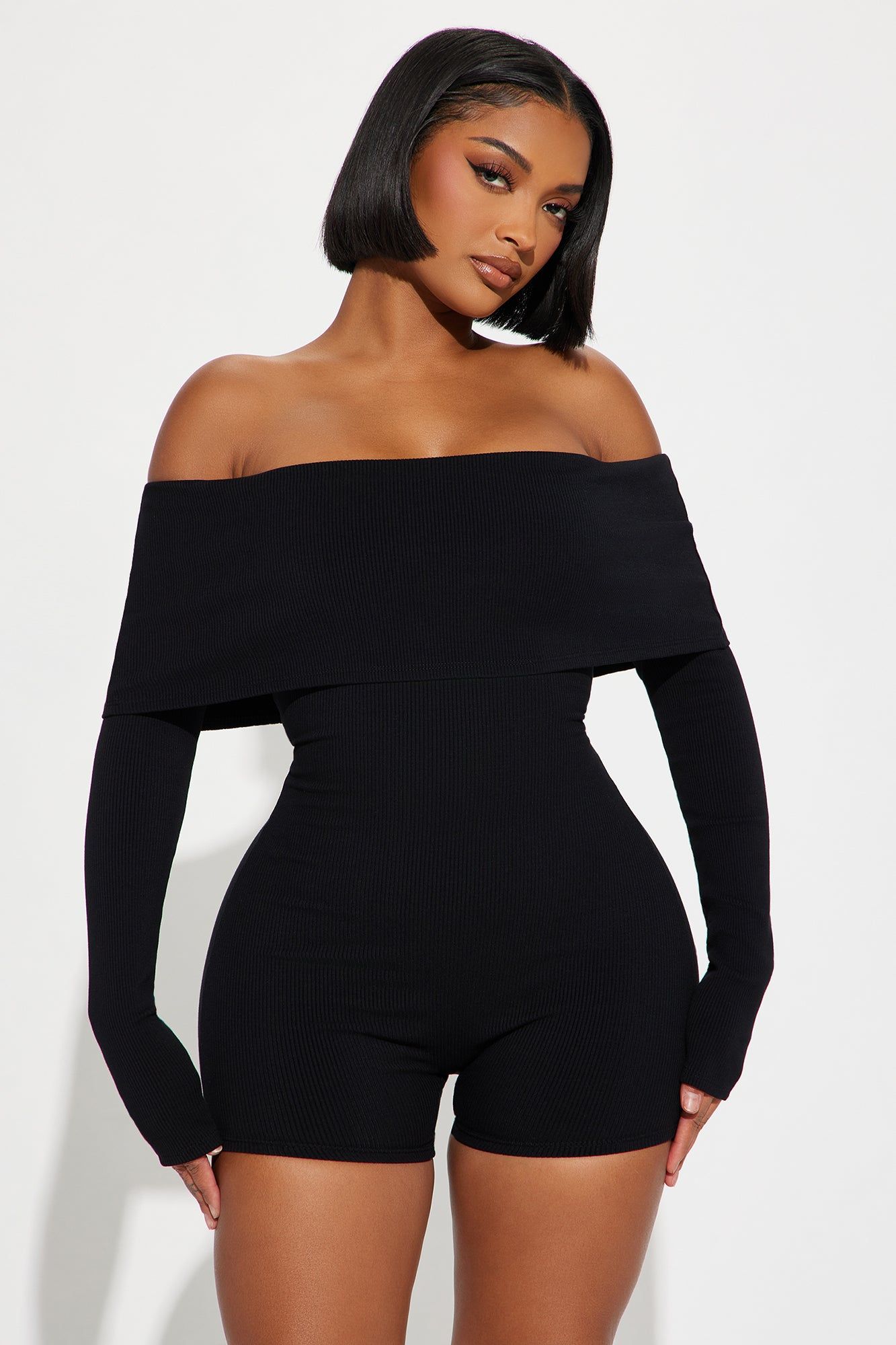 Jessica Snatched Romper - Black sold by Fashion Nova product image thumbnail 2