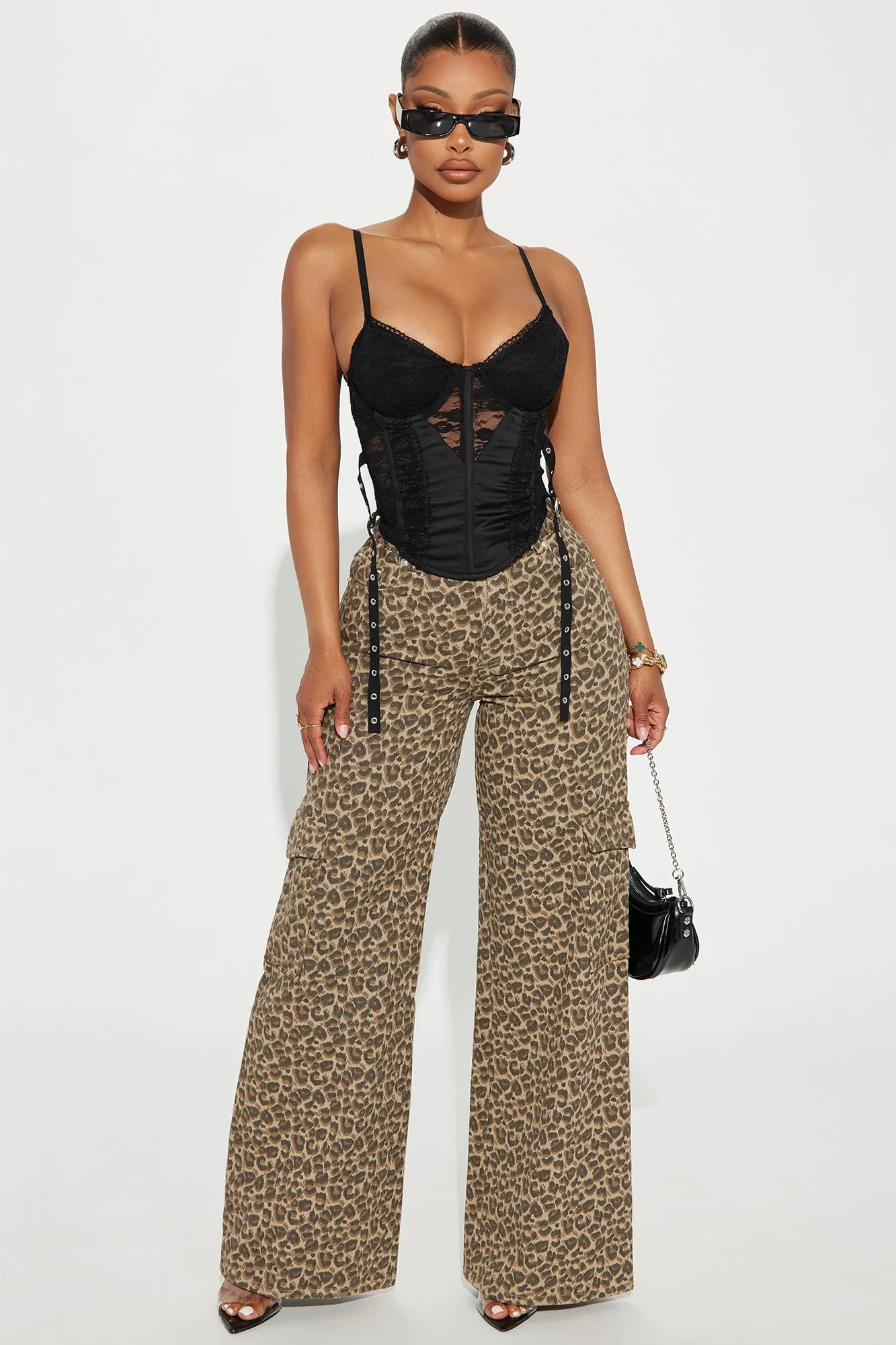 Only For Tonight Lace Corset Top - Black sold by Fashion Nova product image thumbnail 2