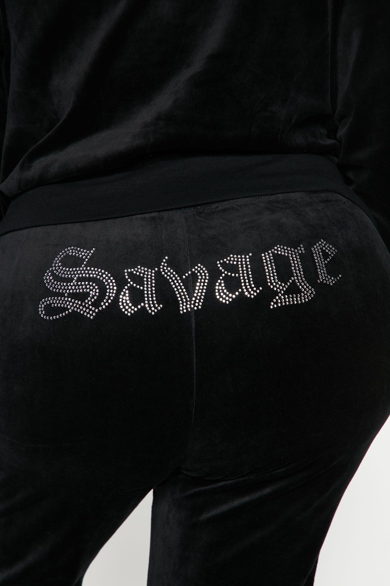 The Original Trendsetter Savage Velour Set - Black sold by Fashion Nova product image thumbnail 9