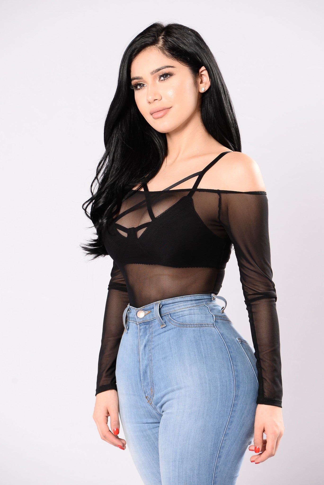 Misspoken Words Bodysuit - Black sold by Fashion Nova product image thumbnail 3
