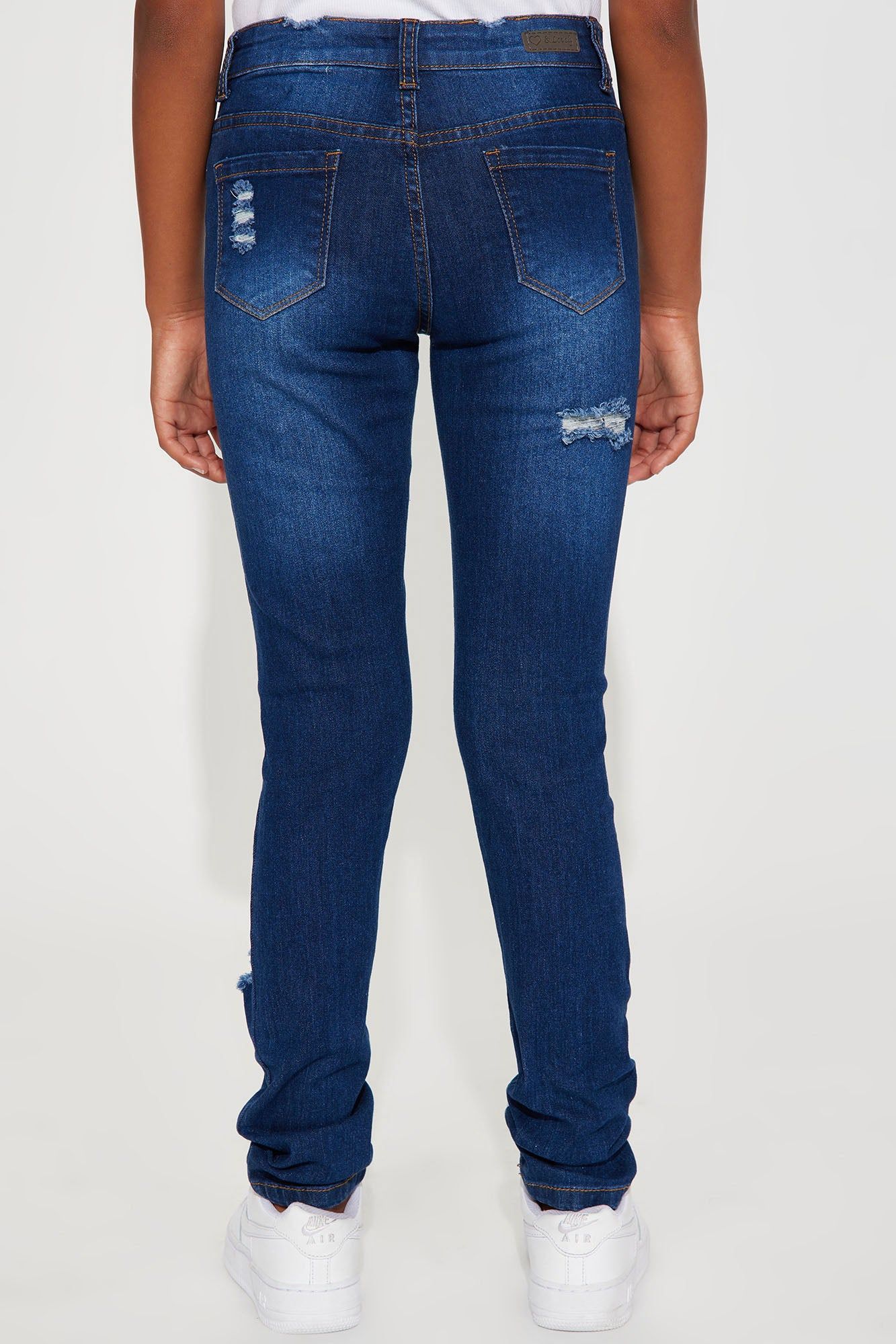Mini Cut it Out Skinny Jean - Dark Wash sold by Fashion Nova product image thumbnail 4