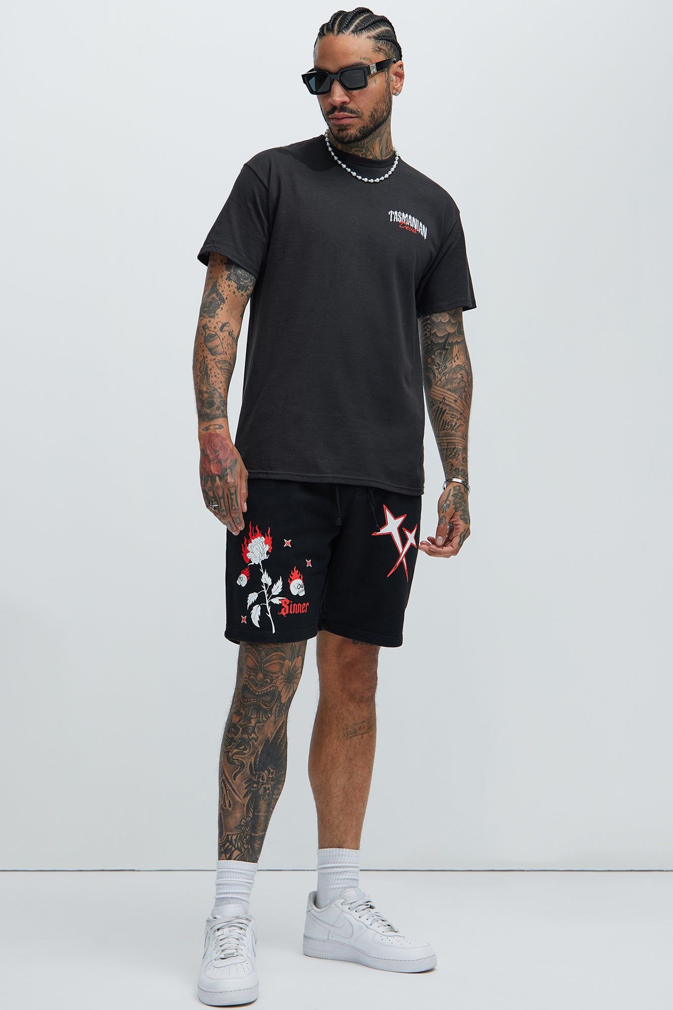 Tasmanian Devil Short Sleeve Tee - Black sold by Fashion Nova product image thumbnail 2