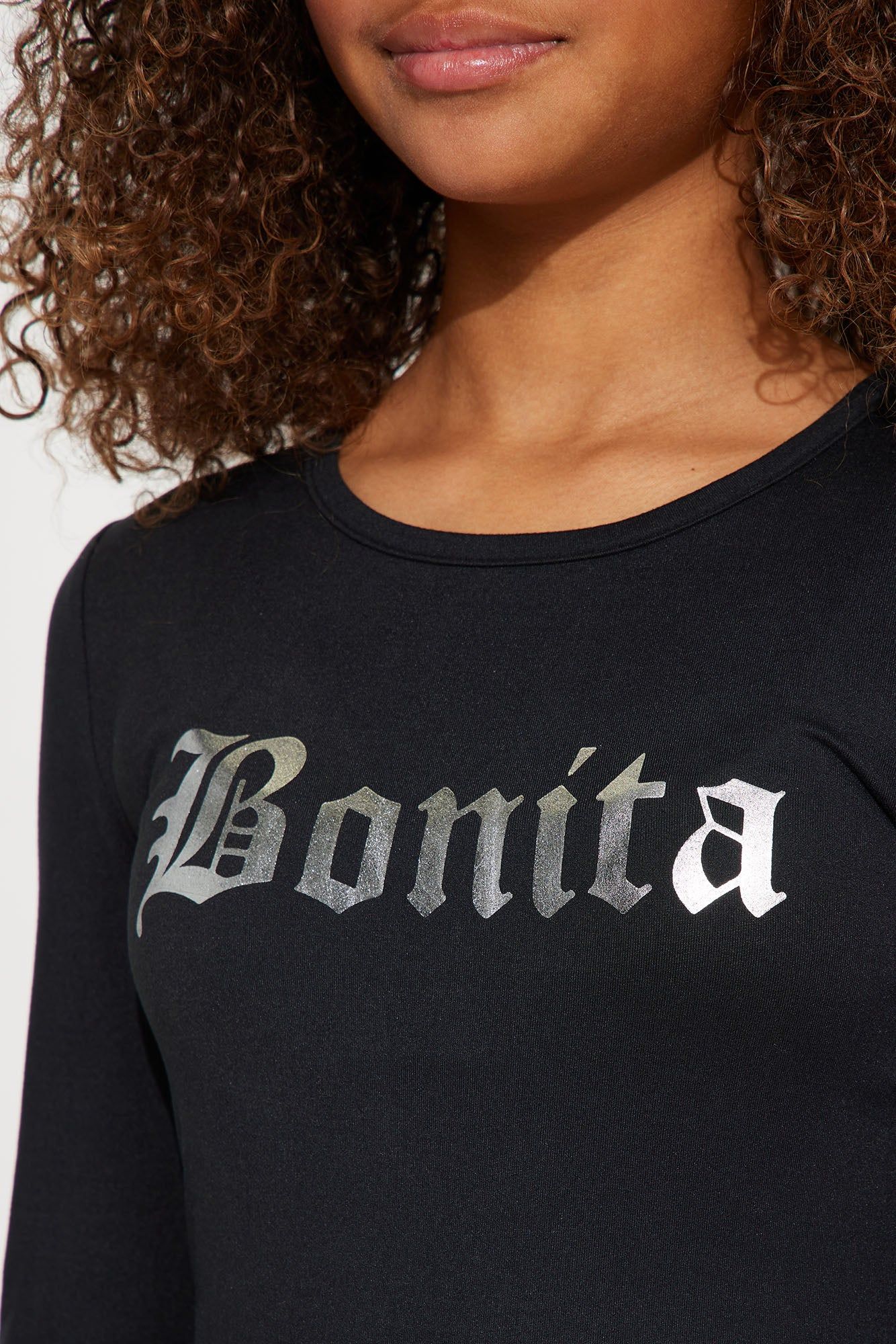 Mini Scoop Neck Shirttail Hem Knit Dress - Black sold by Fashion Nova product image thumbnail 3