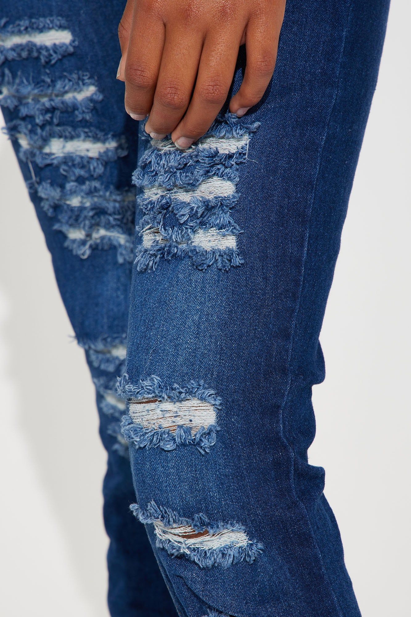 Mini Cut it Out Skinny Jean - Dark Wash sold by Fashion Nova product image thumbnail 3