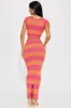 Mel Skirt Set - Pink/combo sold by Fashion Nova