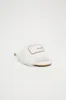 No Shade Fur Sandals - White sold by Fashion Nova