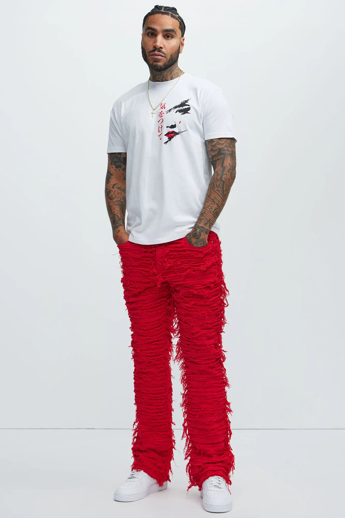 Be Careful Of Love Short Sleeve Tee - White sold by Fashion Nova product image thumbnail 4