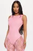 Make It To Forever Lace Jumpsuit  - Pink sold by Fashion Nova