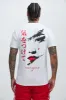 Be Careful Of Love Short Sleeve Tee - White sold by Fashion Nova