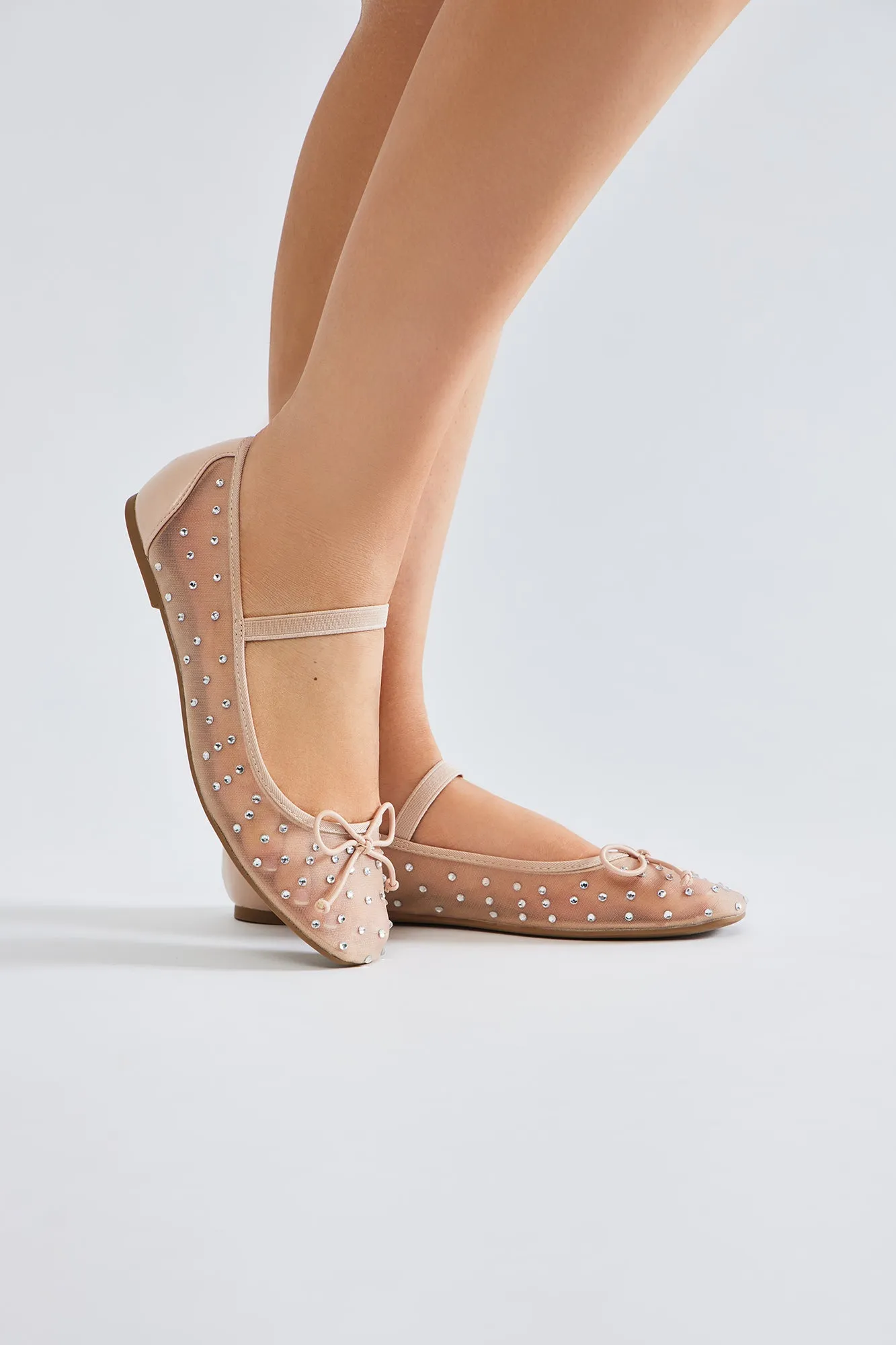 Love First Embellished Flats - Nude sold by Fashion Nova product image thumbnail 4