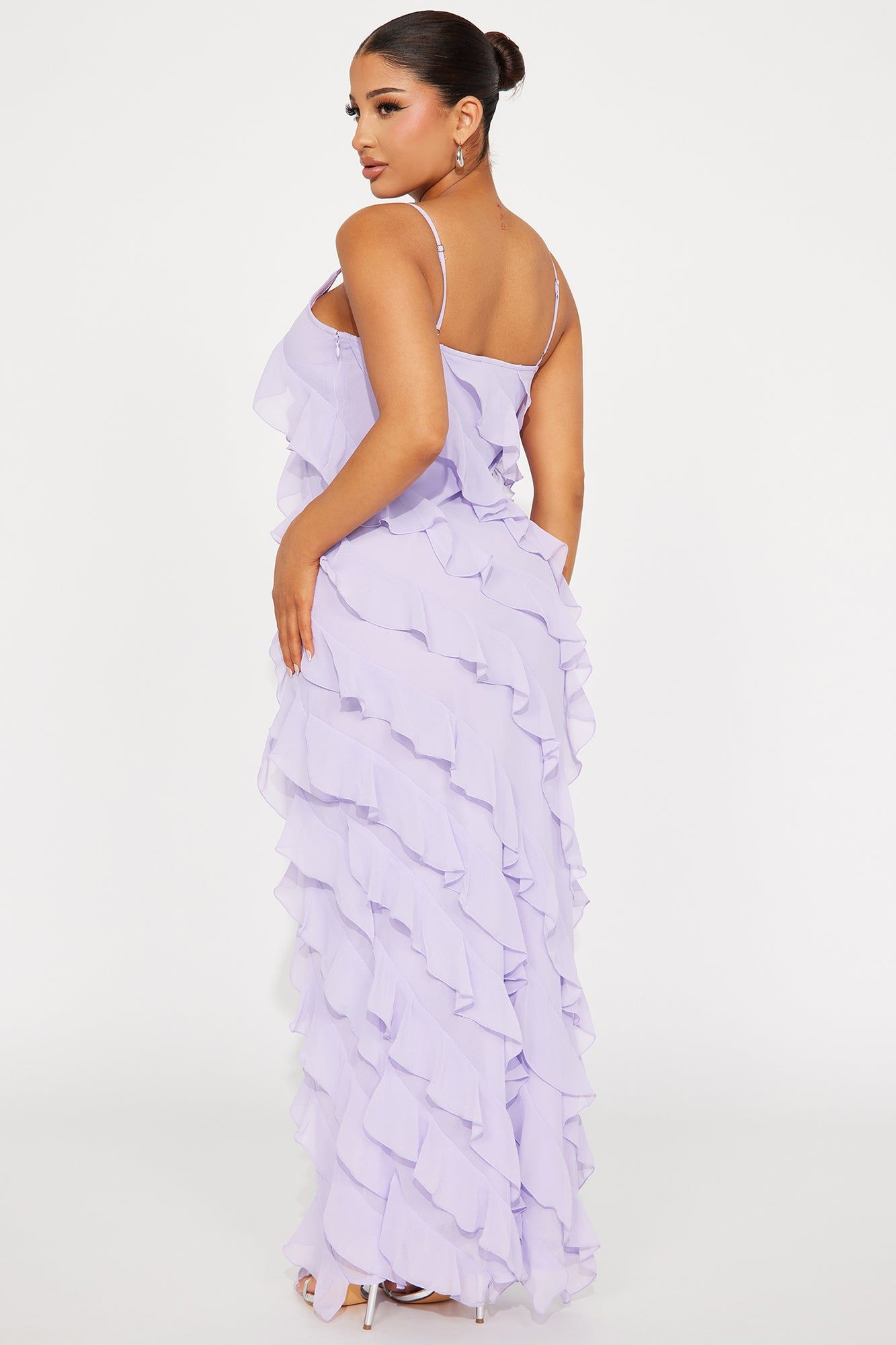 Ria Chiffon Maxi Dress - Lavender sold by Fashion Nova product image thumbnail 3