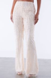 Isabelle Sequin Pant - Nude sold by Fashion Nova