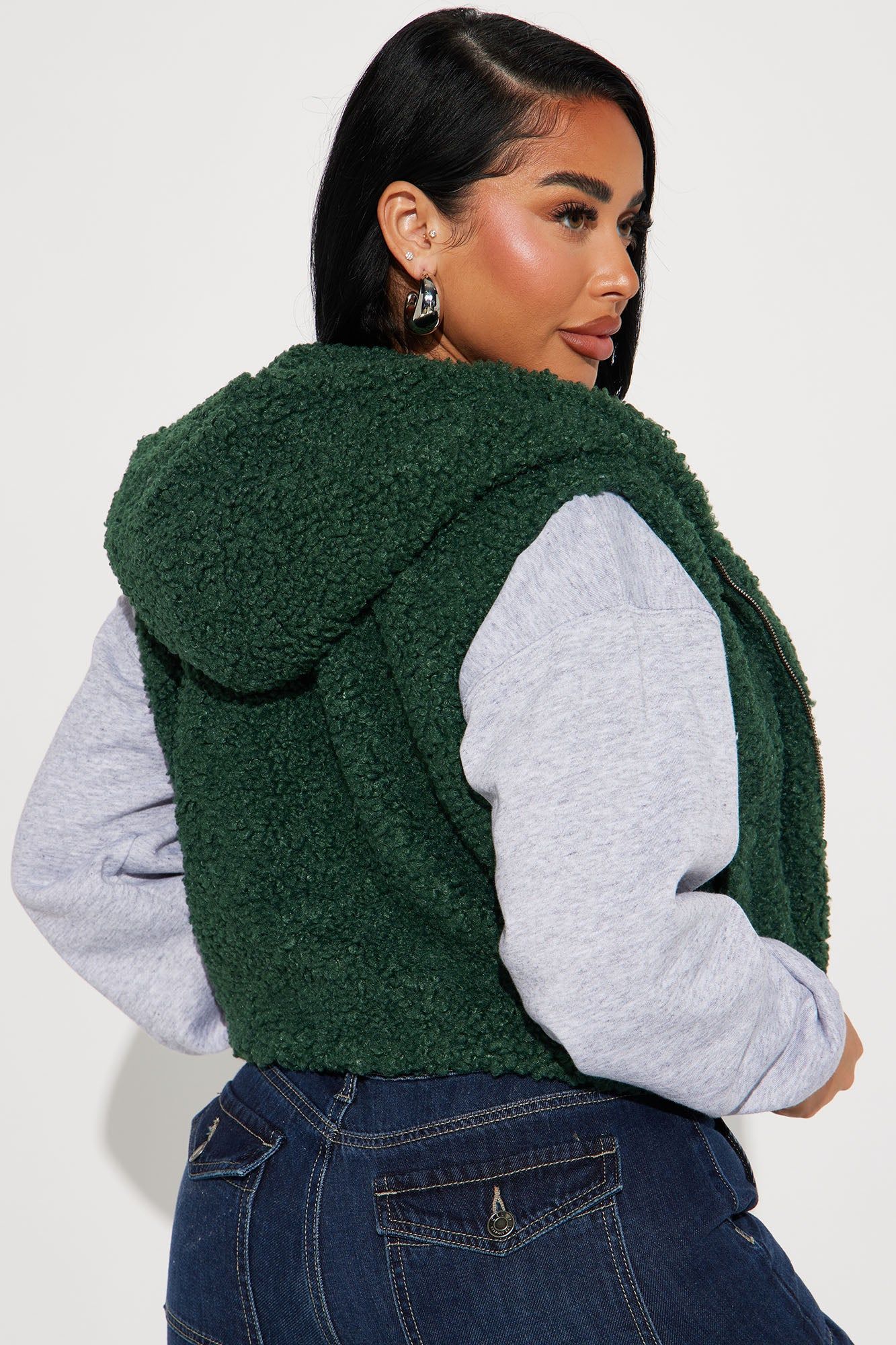 Loving This Sherpa Vest - Hunter sold by Fashion Nova product image thumbnail 3