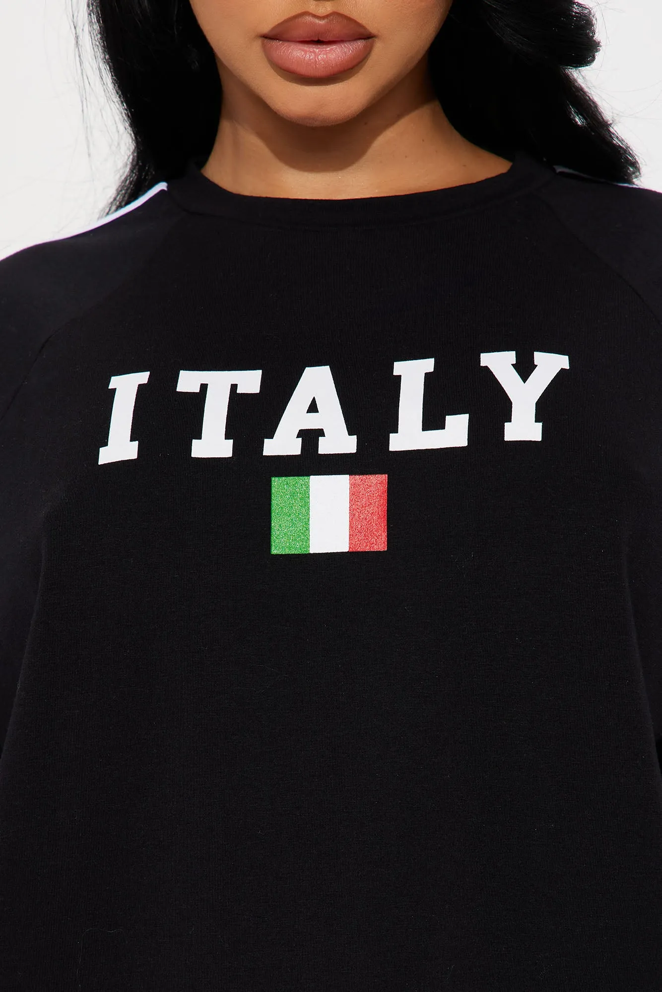 Italy Babe Biker Short Set - Black sold by Fashion Nova product image thumbnail 3