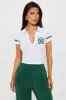 St. Barths Polo Tee - White sold by Fashion Nova