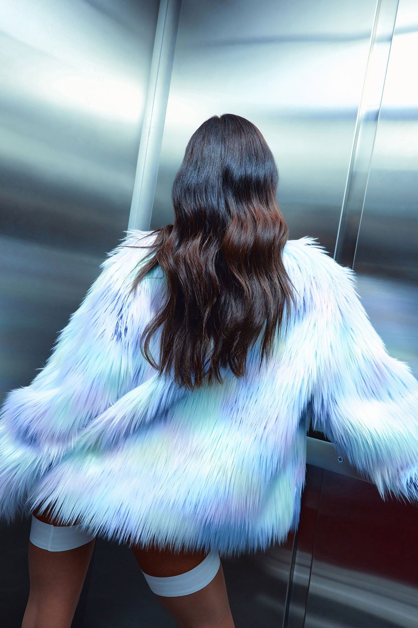 Kady Faux Fur Coat - Multi Color sold by Fashion Nova product image thumbnail 4