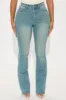 Mesa Booty Lifting Stretch Bootcut Jeans - Medium Blue Wash sold by Fashion Nova
