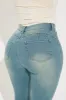Mesa Booty Lifting Stretch Bootcut Jeans - Medium Blue Wash sold by Fashion Nova