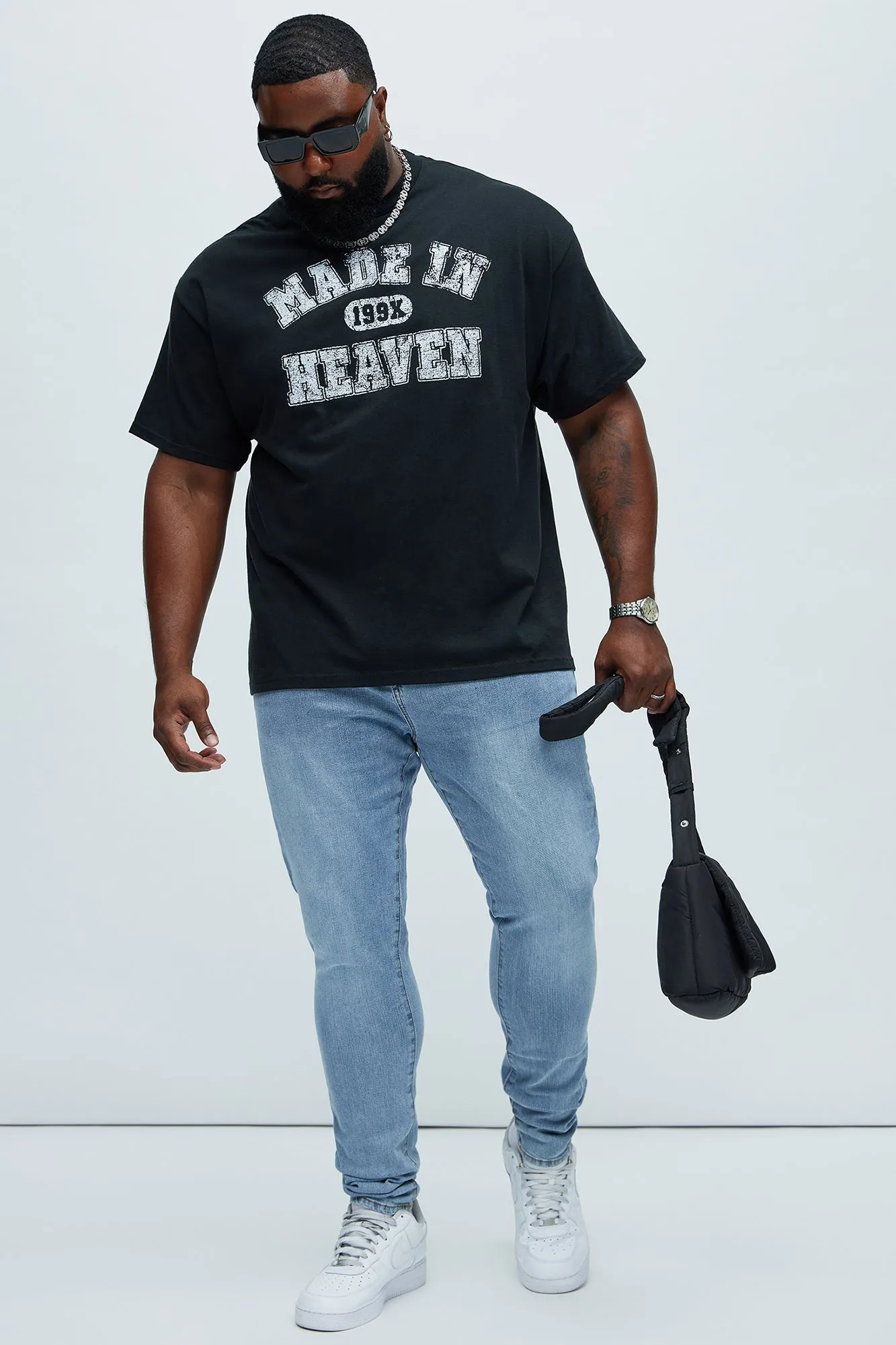 Cornell Stacked Skinny Jeans - Blue Wash sold by Fashion Nova product image thumbnail 5