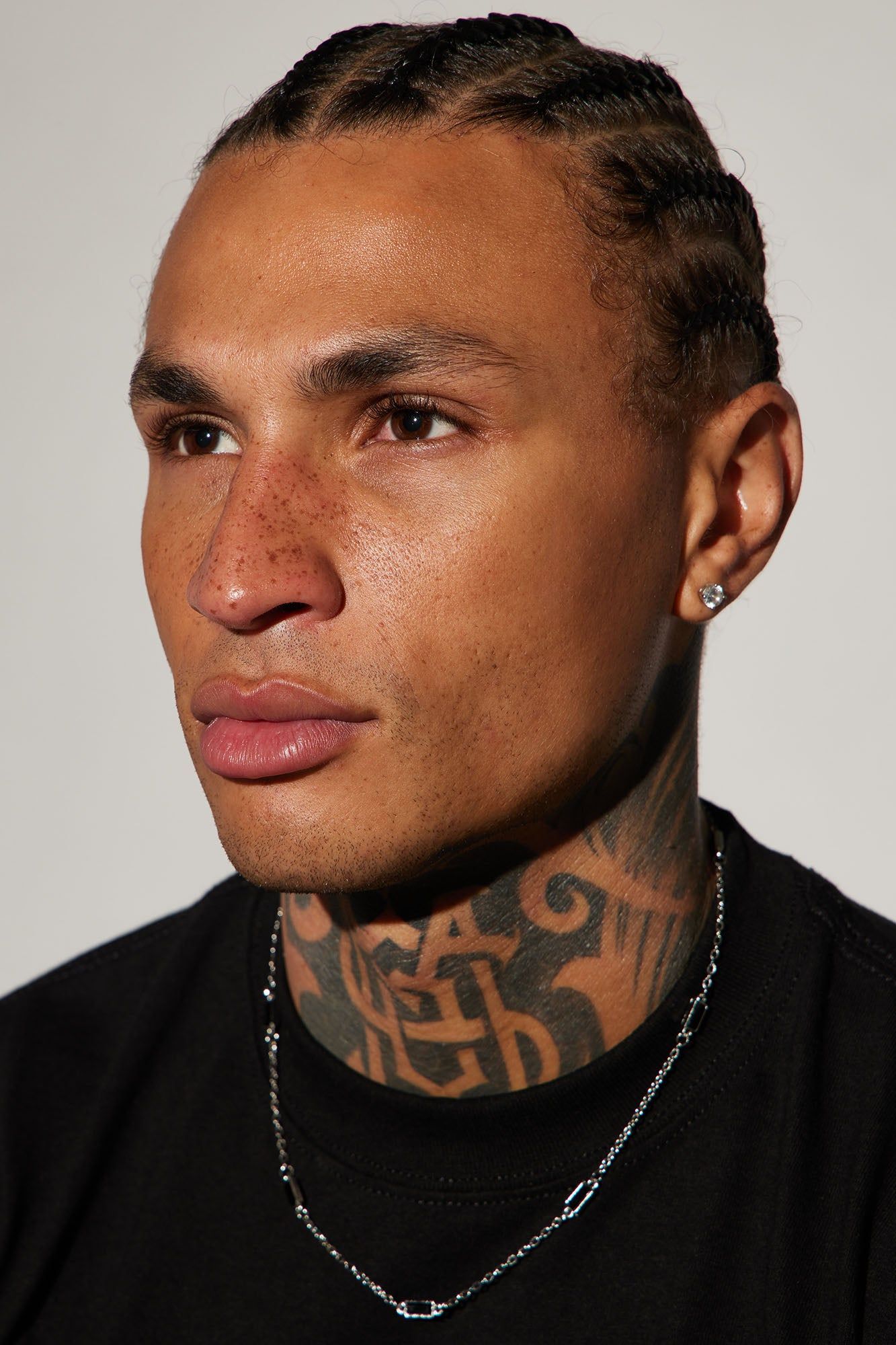 Onyx Station Link Chain Necklace - Silver sold by Fashion Nova product image thumbnail 2