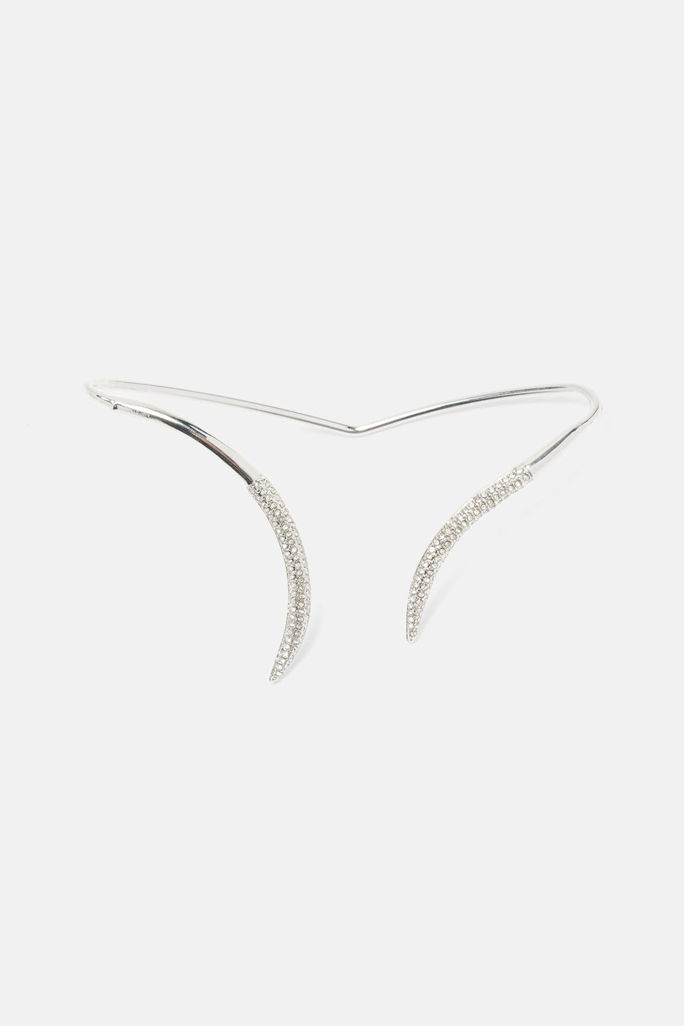 Ariana Embellished Bracelet - Silver sold by Fashion Nova product image thumbnail 3