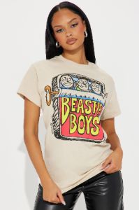 Beastie Boys Graphic Tee - Sand sold by Fashion Nova