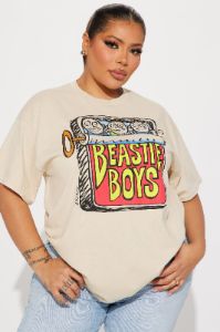 Beastie Boys Graphic Tee - Sand sold by Fashion Nova